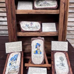 Revolutionary War Limited Edition Painted Colonial Brick Series